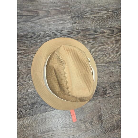 Betmar NWT Beige Taupe MCM NEW 1960s 1970s Union Made USA Fedora Hat 6A - Picture 4 of 6